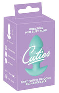 Korek analny wibrujący Cuties 7 trybów USB zielony