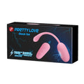 Wibrator jajko Pretty Love z wstrząsami 19 cm różowy USB