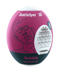 Masturbator jajko Satisfyer Egg Single Bubble fioletowy/biały