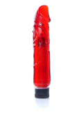 Wibrator Juicy Jelly multispeed 22 cm czerwony