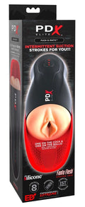 Masturbator PDX Elite Fuck-O-Matic 5 trybów ssania 10 trybów wibracji USB