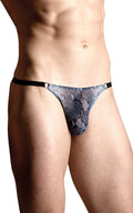 Stringi męskie z motywem węża SoftLine Collection S/L