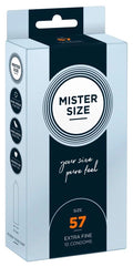 Prezerwatywy Mister Size 57 mm wegańskie 10 szt.