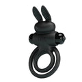 Pierścień wibracyjny Pretty Love Vibrant Penis Ring III 10 trybów czarny