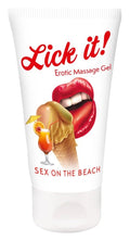 Lubrykant na bazie wody Lick it! Sex on the Beach 50 ml
