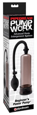 Pompka do penisa Pump Worx Beginner's Power Oumo Smoke 19 cm