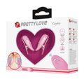 Klamerki na sutki wibrujące Pretty Love Cayley 10 trybów pilot USB różowe