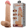 Dildo realistyczne Baile Sliding Skin z przyssawką giętkie