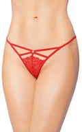 Stringi G-String 2473 czerwone S/L
