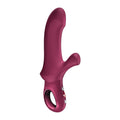 Wibrator króliczek Bi Stronic Curve Fun Factory 21,3 cm winny czerwony
