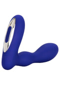 Plug analny wibrujący Eclipse Pleasure Probe Calexotics 12 trybów niebieski