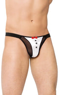 Stringi męskie 4433 SoftLine Collection biały S/L