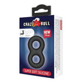 Podwójny pierścień erekcyjny Crazy Bull silikonowy 8,5 cm