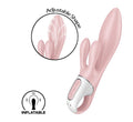 Wibrator króliczek nadmuchiwany Air Pump Bunny 3 Satisfyer różowy