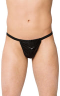 Stringi męskie 4506 SoftLine Collection czarny S/L