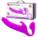 Strap-on bez uprzęży Zanini Pretty Love 28,3 cm