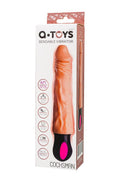 Wibrator realistyczny A-Toys Cocksman podgrzewany 12 trybów USB 26,5 cm