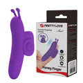 Wibrator na palec Pretty Love Snail Honey Finger 10 trybów USB