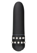 Wibrator Diamond Petit Vibe ToyJoy 7 trybów wodoodporny 11 cm czarny