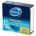 Prezerwatywy Unimil Natural+ 3 szt.