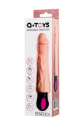 Wibrator realistyczny A-Toys Benedick z grzaniem 12 trybów USB 19 cm