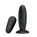 Korek analny wibrujący Mr. Play 12 funkcji pilot USB czarny
