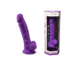 Dildo realistyczne Silexd 17,5 cm fioletowe