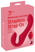 Podwójny wibrator strap-on You2Toys RC 19,1 cm