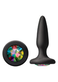 Biżuteria analna Glams Mini Rainbow Gem NS Novelties 8,5 cm