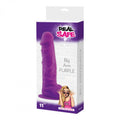 Dildo realistyczne z przyssawką Real Safe fioletowe