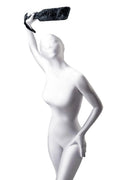 Klapki BDSM Anonymo poliestrowe czerwone 37 cm