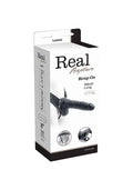 Proteza penisa Real Rapture Cavo 20,5 cm czarna z jądrami