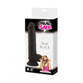 Dildo realistyczne Real Safe silikonowe czarny