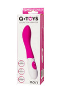 Wibrator punktu G Kari A-Toys silikonowy 10 trybów 19,2 cm
