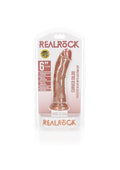 Dildo realistyczne zakrzywione RealRock 15,5 cm