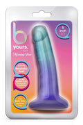 Dildo Blush B Yours Morning Dew szafirowy 13,9 cm