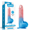 Dildo z przyssawką Lovetoy 19 cm