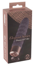 Wibrator Diamond Vibe Elegant Series 10 trybów USB 15 cm