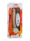 Wibrator realistyczny z rotacją i wibracją Alive 18 cm