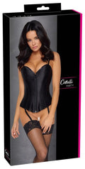 Gorset overbustowy Cottelli PARTY czarny S