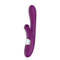 Wibrator Lilo USB 10 trybów podgrzewany fioletowy 23 cm