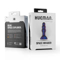 Plug analny wibrujący Hueman Space Invader 4 tryby USB fioletowy