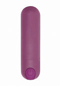 Wibrator bullet 10 trybów USB fioletowy